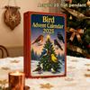 Yousheng Bird Advent Calendar 2025 24 Days Christmas Countdown Calendar with Acrylic 2D Bird Hanging Decoration Holiday Gifts for Kids Bird Lovers