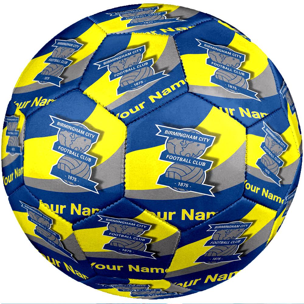 BIRMINGHAM CITY Football Fashion Size 5 Football Wearproof Non‑Slip Soccer Ball For Sports Training Entertainment Use