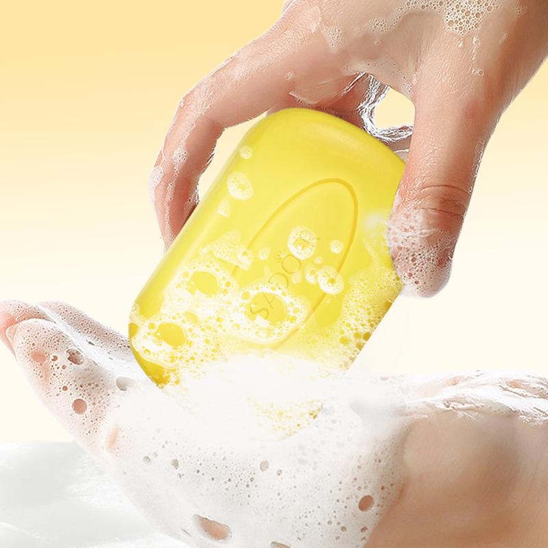 1pc SADOER Sulfur Mite Removing Facial Soap Universal Handmade Soap for Body Face Wash Foam Moisturizing Facial Cleanser