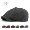 British Retro Octagonal Newsboy Beret Hat: Stylish Autumn Duckbill Cap for Men & Women