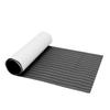 1Roll Self-Adhesive 2400x900x6mm Marine Flooring Faux Teak EVA Foam Boat Decking Sheet  Accessories Floor Mat Decor Gray Carpet