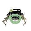 Flex Patch Cables 6476 30cm Patch Cables Glow-in-the-Dark 12-inch Guitar/Bass (3-Pack)