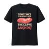 Trap Shooting T Shirt Skeet Clays Laughing  vintage Washed Unisex graphic Comfortable Versatile Slightly fashion Breathable