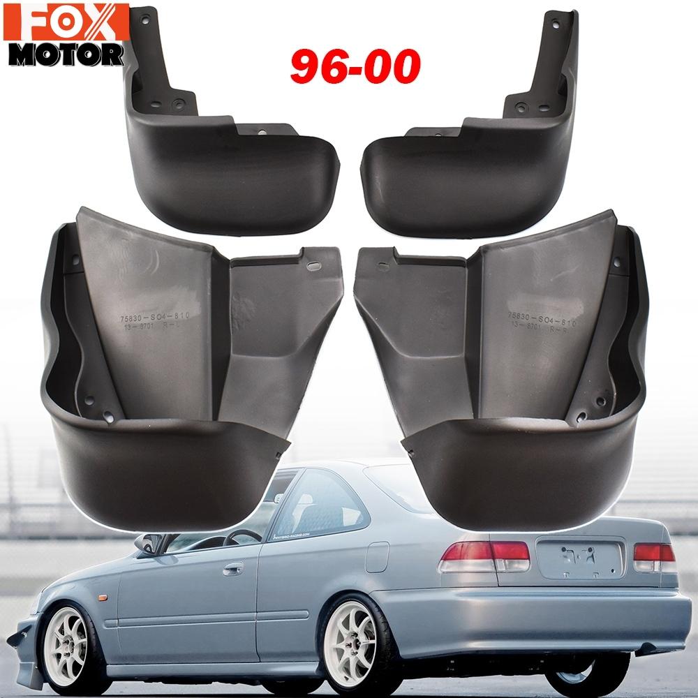 Автомобильные брызговики для Honda Civic 6th 1996 1997 1998 1999 2000 комплект передние и задние брызговики брызговики передние и задние