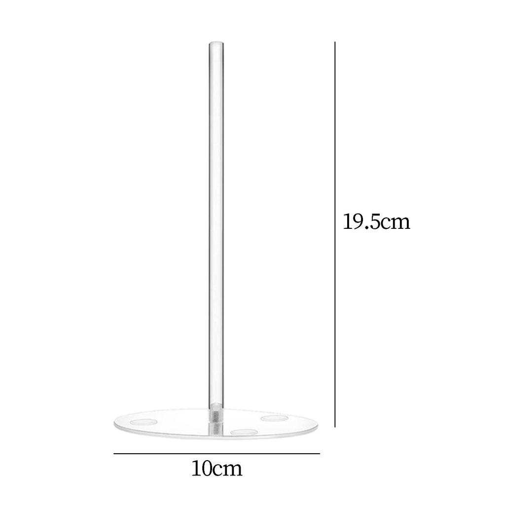 Acrylic Donut Stand Durable Table Centerpiece Bagel Display for Graduation Wedding Anniversary Baby Shower Thanksgiving