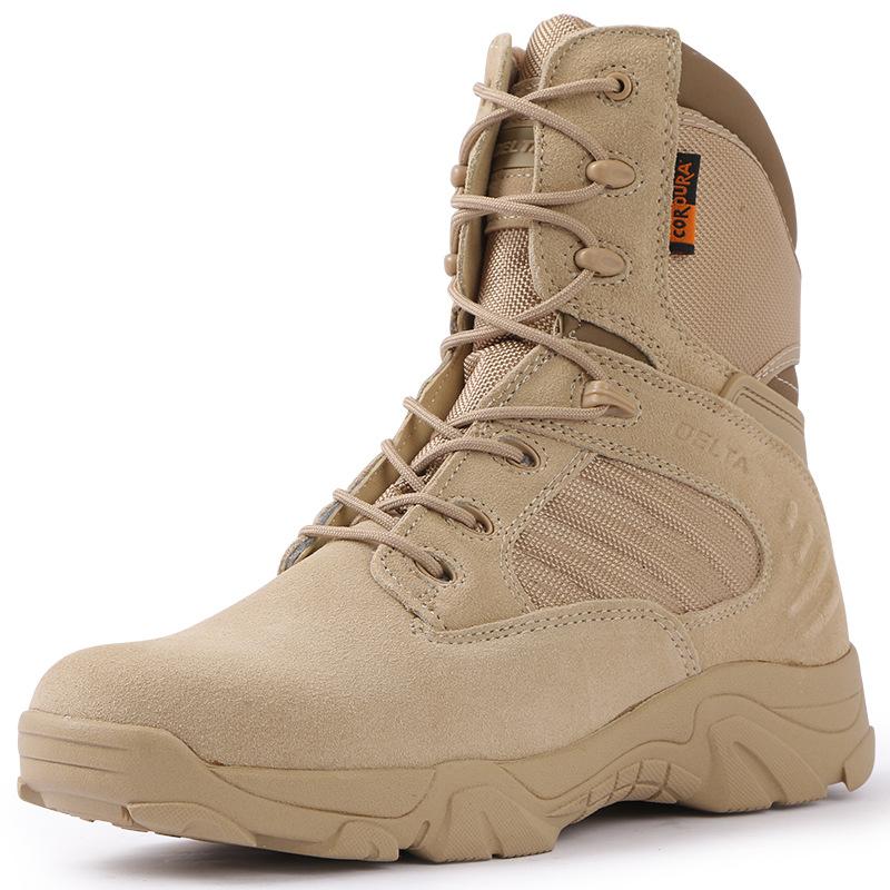 Oversized Training Shoes Delta High Top Combat Boots Hiking Outdoor Desert