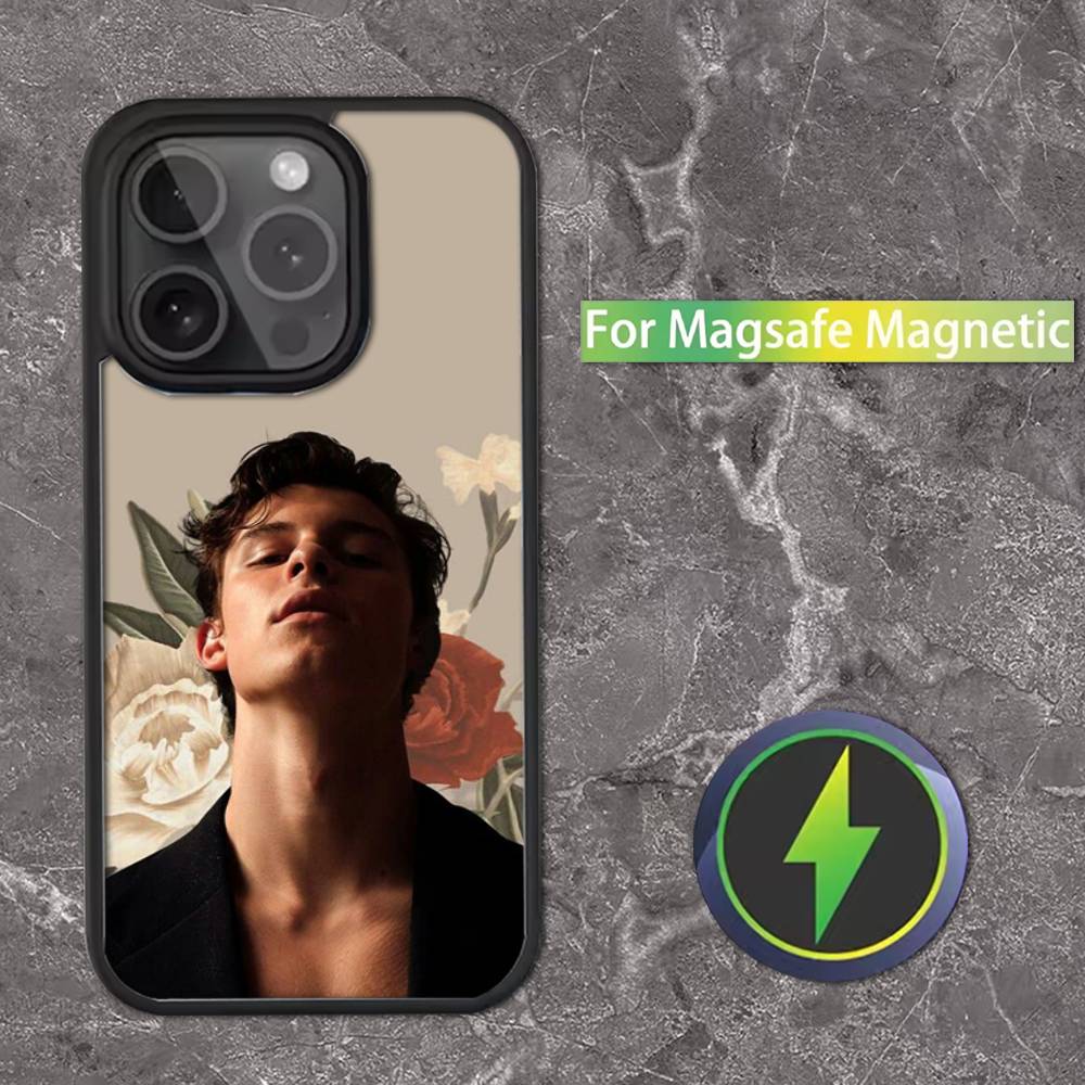 Singer Shawn Mendes Phone Case For iPhone 17,16,15,14,13,12,11,Pro,Max,Plus,Mini,SE Magsafe Magnetic Wireless Charging