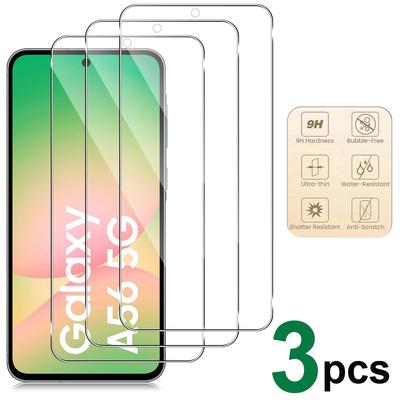 3 шт. HD прозрачное закаленное стекло для Samsung Galaxy A16 A26 A56 A36 A06 4G 5G протектор экрана