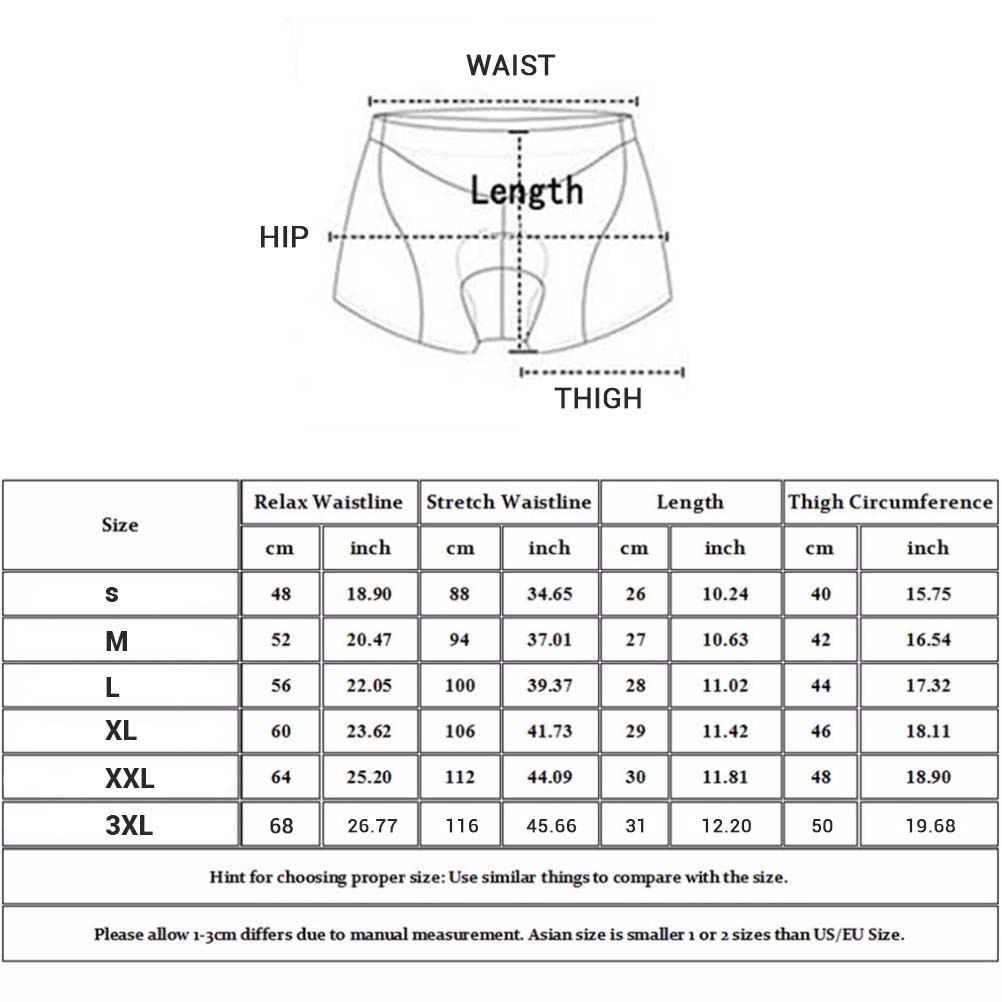 Мужское нижнее белье губка с подкладкой велосипедные спортивные шорты для активного отдыха с подкладкой для велоспорта
