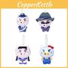 Buriburizaemon Crayon Shinchan Anime Blue Hat Sunglasses Plush Key Holder Gift