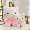 Plush Large Blossom Floral Cat Doll And Cushion Toy Stuffed