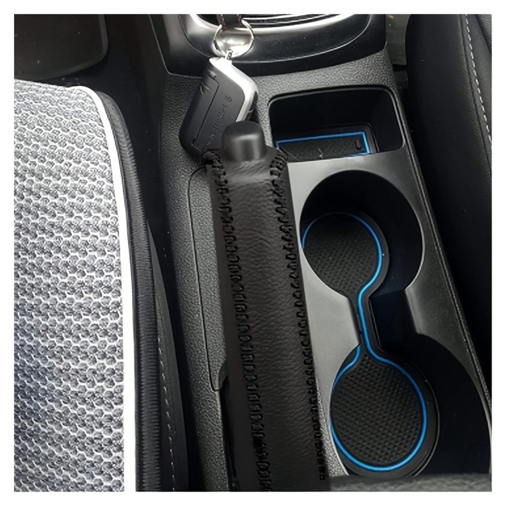 Mirhua Side Brake Key Cover Special Design Parking Brake Protection (Black) Easy Installation Universal Brake Cover Protection