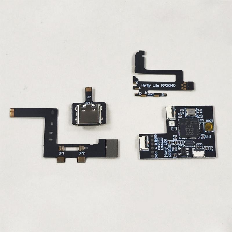 1 комплект для Raspberry Pi2040 Запасная часть Кабель для игровой консоли Шлейф ЦП Ленточный кабель Модернизируемый чип для Switch /Lite/Oled