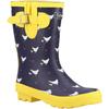 Womens/Ladies Farmyard Chicken Mid Calf Wellington Boots