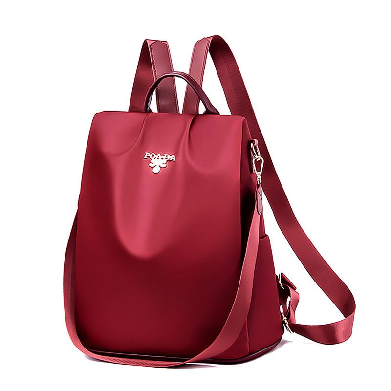 Противоугонный модный рюкзак для женщин, повседневные водонепроницаемые школьные сумки для девочек-подростков, многофункциональная сумка через плечо, дорожный рюкзак