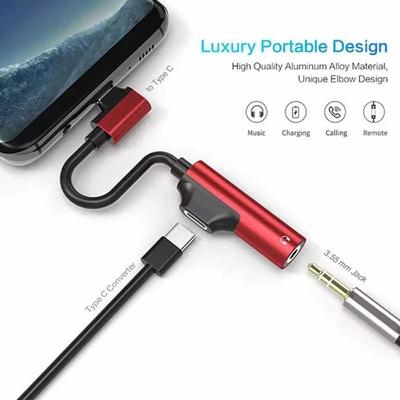 Адаптер USB-C аудиокабель Aux кабель аудиоадаптер Type C аудиоразветвитель Type C на 3,5 мм разъем