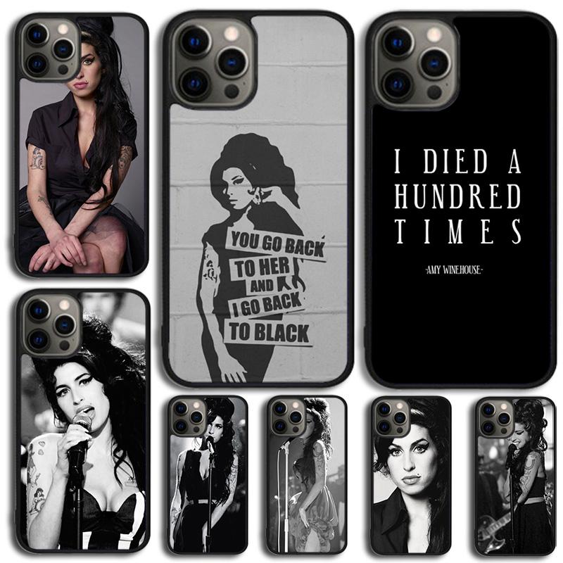 Чехол для телефона Amy Winehouse Для iPhone 17 Air 16 15 14 SE 2020 11 12 13 Pro MAX Plus Coque