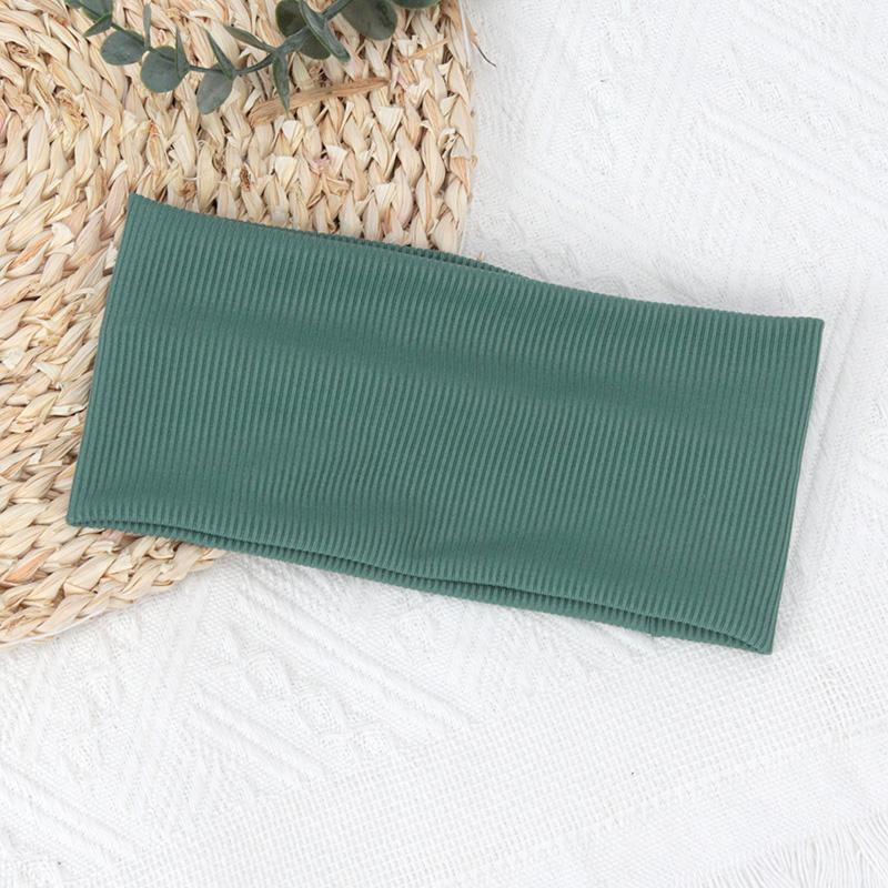 Эластичные однотонные повязки для волос для женщин и мужчин, повязка на голову для бега, фитнеса, спорта, йоги, повязки на голову для девочек, аксессуары