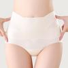 Бесшовное фитнес-невидимое нижнее белье со средней посадкой, нижнее белье для контроля живота, йога