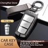 Металлический цинковый чехол для ключа автомобиля для Volkswagen VW CC Passat B6 B7 Passat 3C CC Maogotan R36 B5 B7L Защитник Автоаксессуары