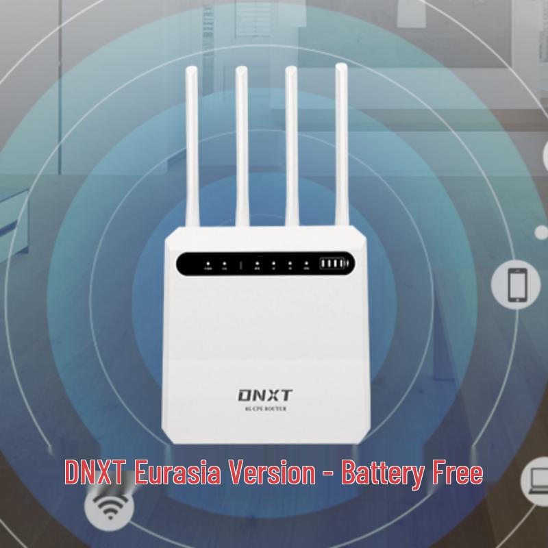 WiFi 6 LTE 4G Роутер с опциональной батареей - Совместим в США, Европе, Азии, Южной и Северной Америке.
