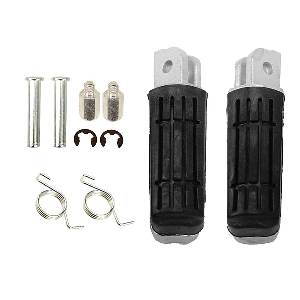 Передние и задние подножки для мотоцикла Yamaha XJ6 FZ6 MT09 MT07 FZ8 FZ1 FZ400 FZ600 XJ600 XJ900 TDM850 T Черный