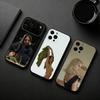 Модель K-Кендалл Николь J-Дженнер Чехол для телефона для iPhone 17pro,16,15,14,13,12,11 Plus,Pro Max,XS,Мягкий силиконовый черный чехол