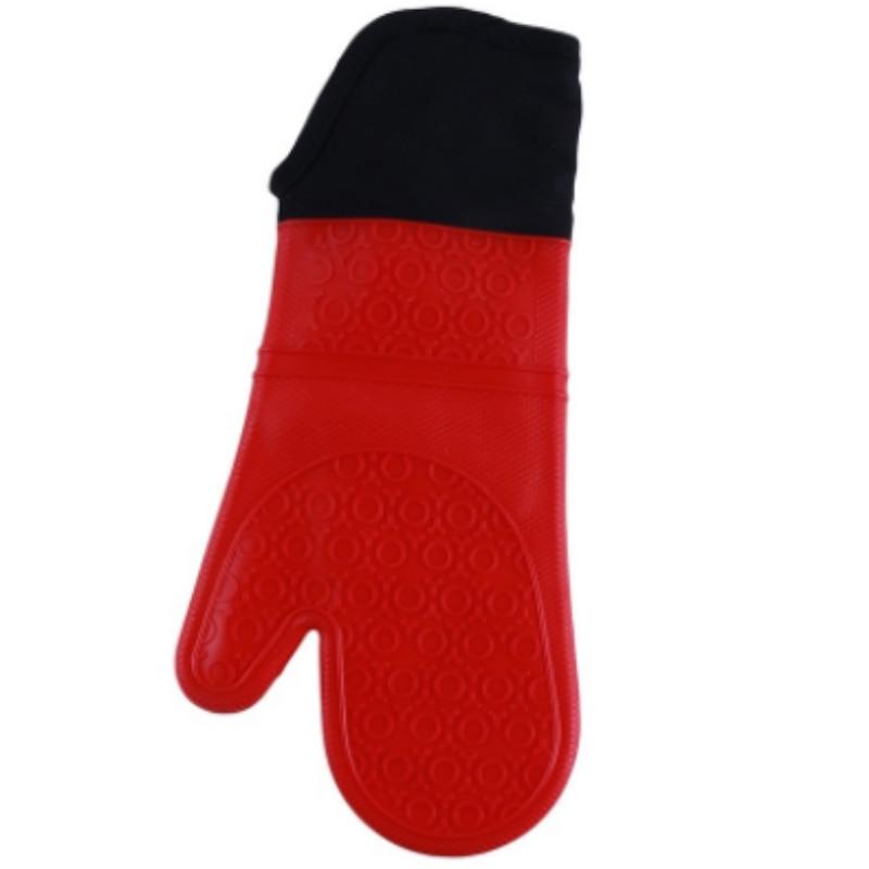 Силиконовые термостойкие перчатки Кухонный инструмент для барбекю Варежки для микроволновки Перчатки для духовки Кухонные принадлежности Хозяйственные товары