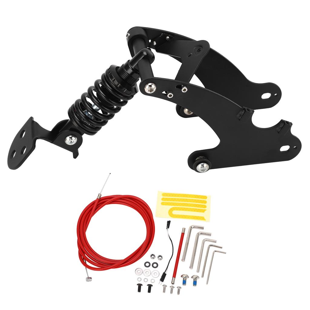 Задний амортизатор электроскутера Пружинное демпфирование Уменьшает удар Задняя подвеска из алюминиевого сплава