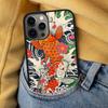 Рыба Кои Искусство Мягкий Чехол для Телефона для iPhone 17 Air 16e Pro max 15 Pro 13 14 Plus 11 12 MagSafe Магнитный Чехол