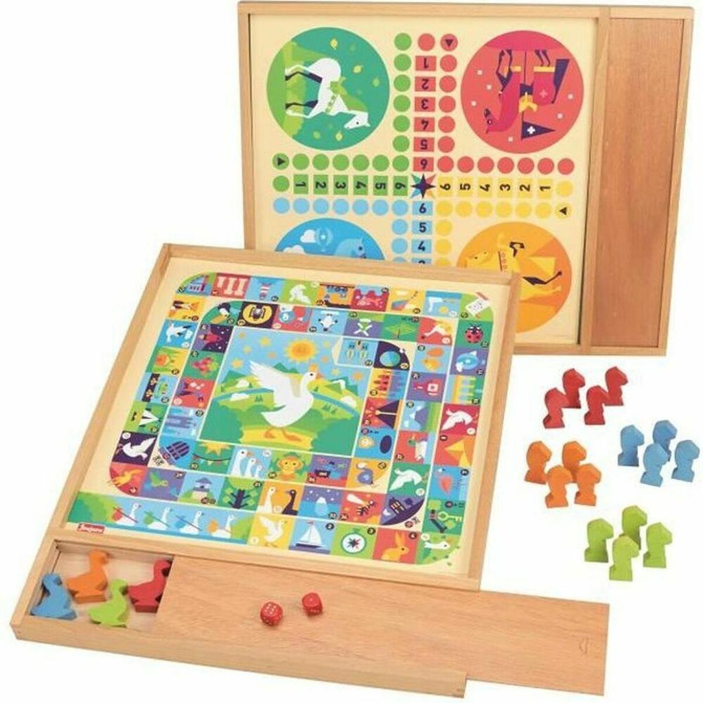 Board Game Jeujura Game of Goose and Small Horses