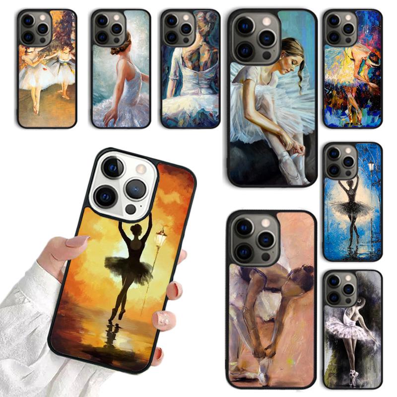 Чехол для телефона Балерина Танцовщица для iPhone 17 Air 16 15 14 plus 11 12 13 Pro Max coque Чехол