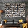 Rough stone wall textured polyester banner, multi-purpose party, photography studio background