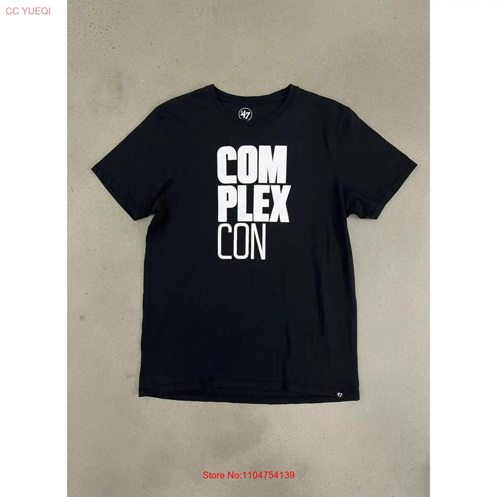 ComplexCon 2018 Long Beach T Shirt Size L vintage Washed Versatile graphic Casual Slightly Soft Comfortable streetwear Stylish