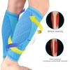 Black Pink Blue Compression Calf Sleeve Nylon Shin Guard New Leg Socks  Sports Safety