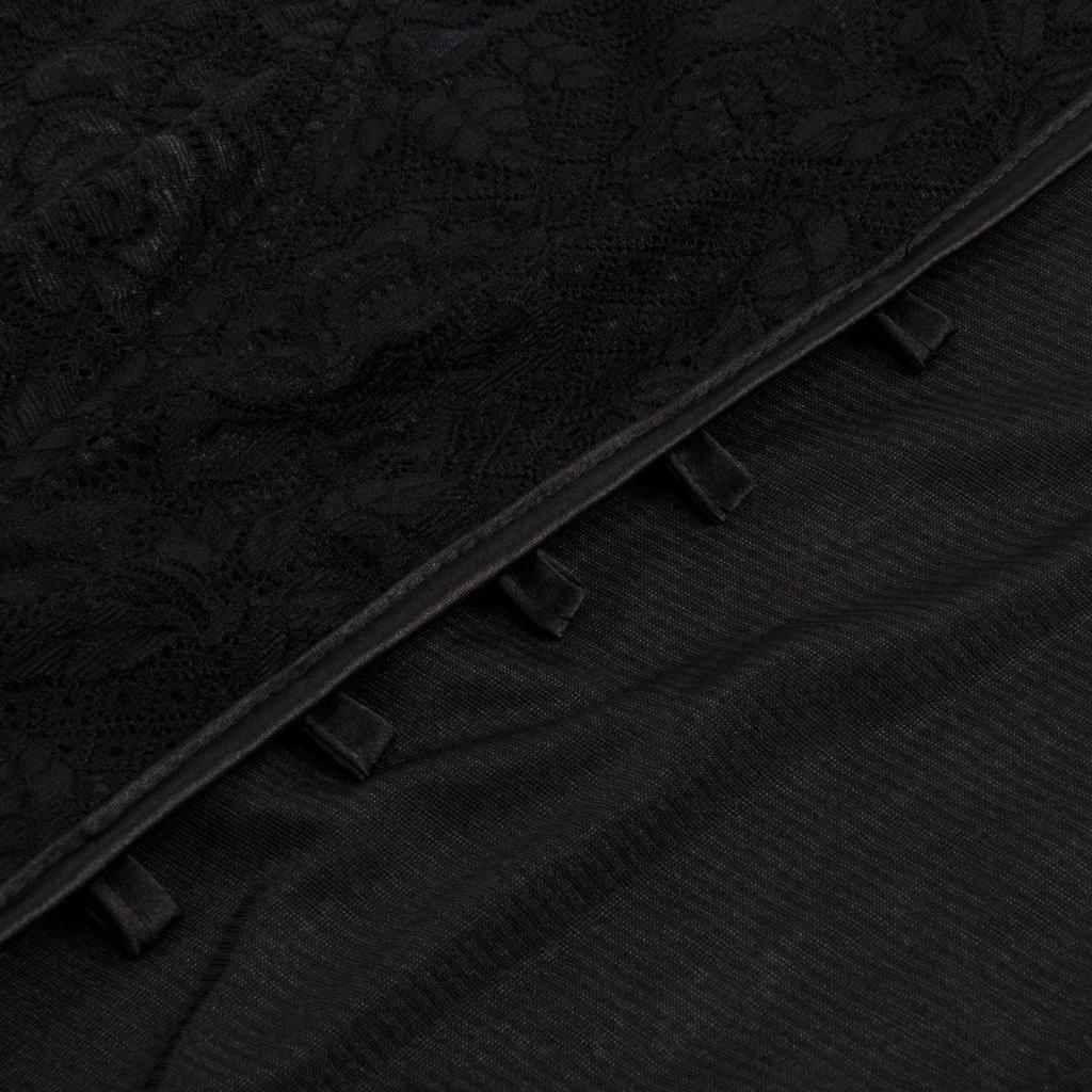 Готическое средневековое черное кружевное платье Лолиты для женщин