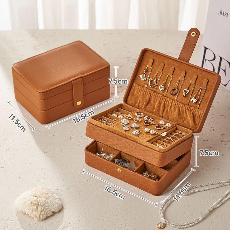 Многослойное ожерелье, Коробка для хранения ювелирных изделий с кольцами, Шкатулка для ювелирных изделий, Серьги-гвоздики, Коробка для хранения серег, Многофункциональная шкатулка для ювелирных изделий.