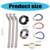 Набор инструментов для регулировки спиц велосипеда, ключ для спиц, рычаг для снятия шин, натяжитель спиц, ремонтный инструмент, карманный велосипедный инструмент, прочный