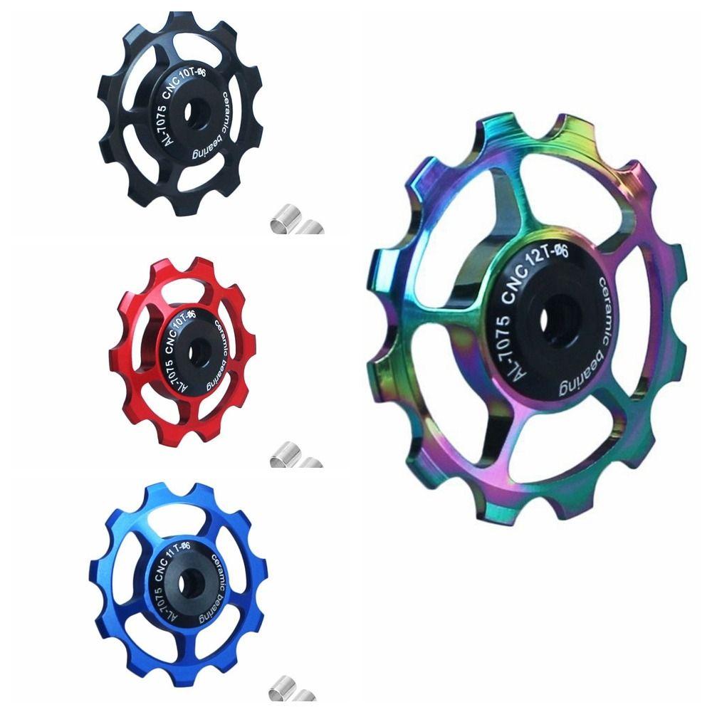 Derailleur Bike Rear Derailleur Bike Jockey Wheel Bicycle Rear Pulley Bike Ceramic Bearing Guide