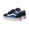 Vans Old Skool V Kids Темно-синие детские кроссовки Blue True-White VN000VHENWD