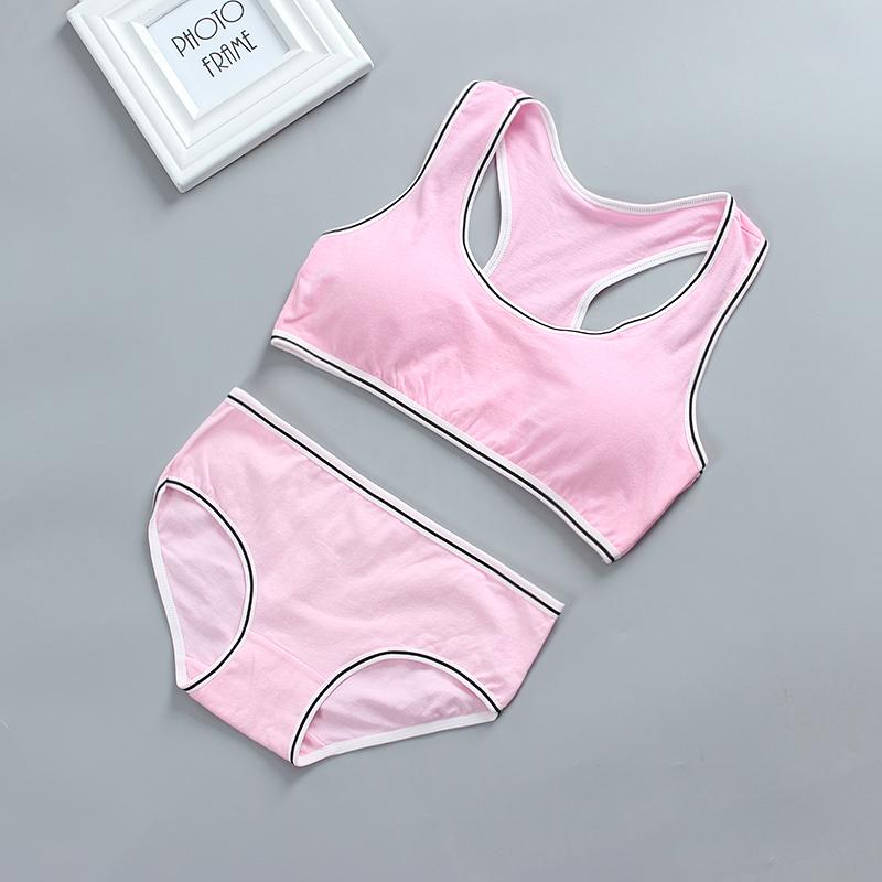 От 8 до 14 лет, бюстгальтер для девочек-подростков, нижнее белье для девочек-подростков, студенческий тренировочный бюстгальтер, комплект нижнего белья