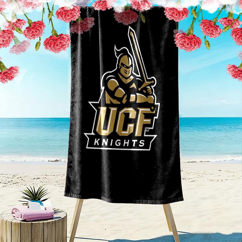 Central Florida Knights Print Beach Towel, Large Soft Quick Dry Towel for Beach Camping Swimming
