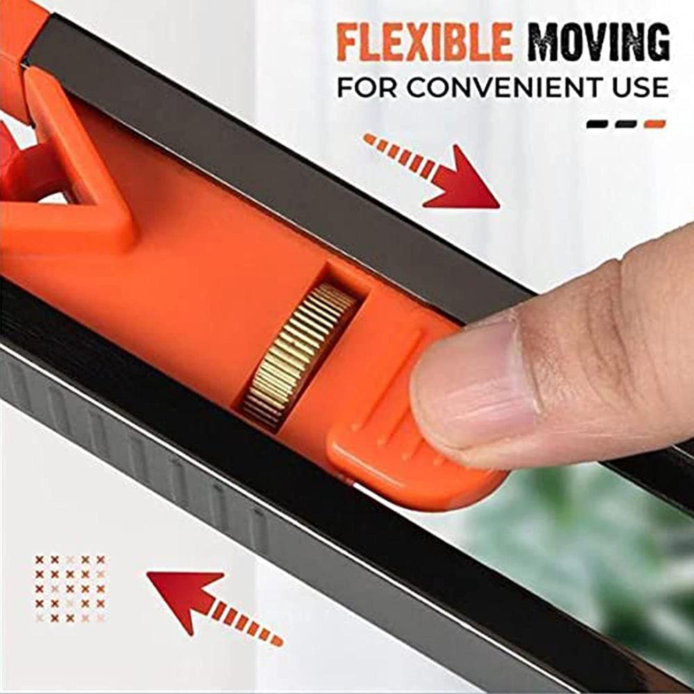 Новая линейка для разметки профиля, контурный измеритель с фиксатором, точный разметочный инструмент, деревообрабатывающий кромочный угловой измерительный профиль, дубликатор