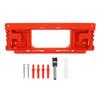 Hinge Door Lock Aperture Locator ABS Red Door Hinge Router Template for 2 12 To 6in Hinge 1 38 To