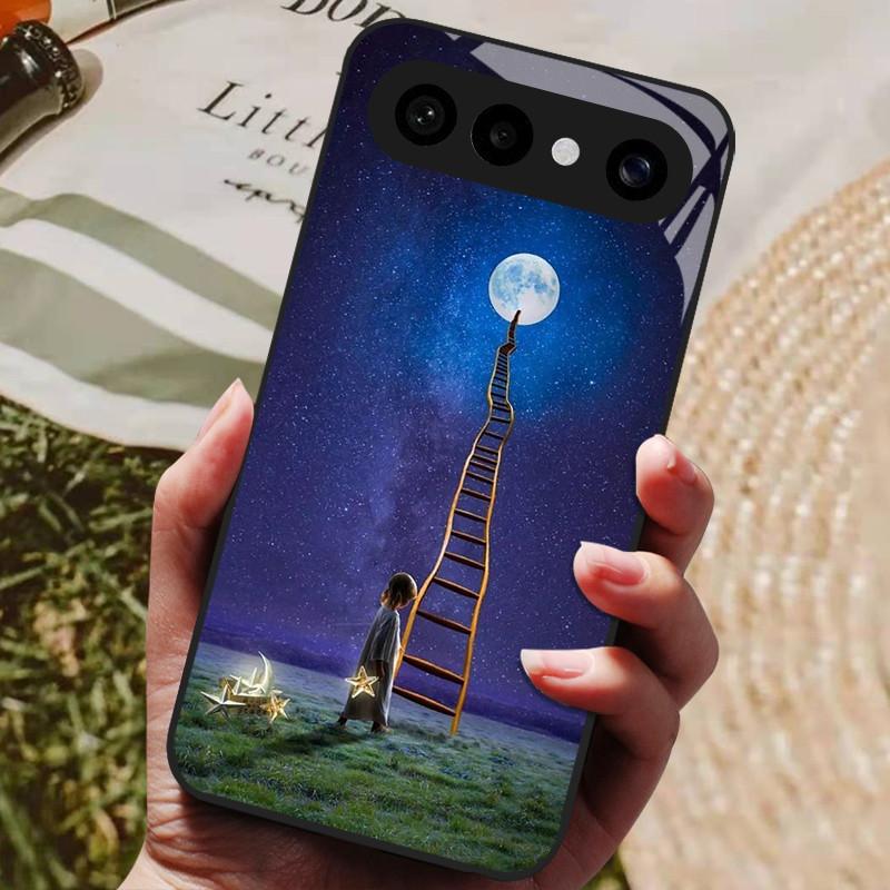 Tempered Glass Case For vivo S50 Pro mini Cover Space Hard Back Coque For vivo S50 Pro mini V2527A S50PRO mini Bumpers Funda Cat