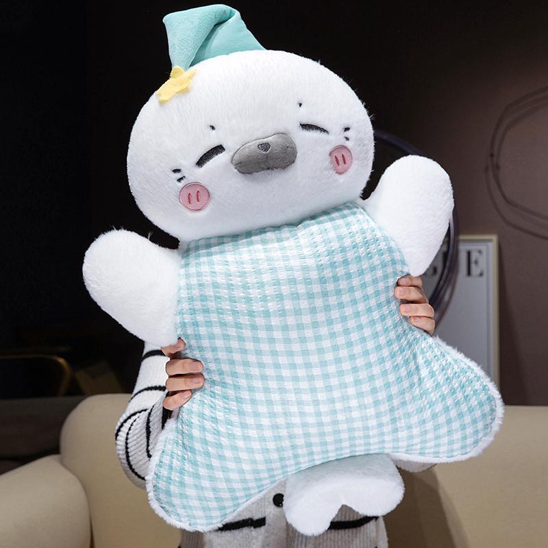 Мультяшный Слон Свинья Кошка Животное Уют Кролик Подушка Спутник для Сна Игрушка Подушка для Стула Подарок на День Рождения