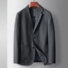 Autumn and Winter Light Luxury Business Single West Middle-aged and Young People Micro-elastic Single-breasted Suit Jacket Trend