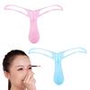1/2/4/6Pcs Eyebrow Stencil Hollow Eyebrow Template with Handle Brow Mapping Guide Auxiliary Card Reusable Women Girls Fast Brow Shaping Tools