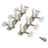 2Pcs/Set Metal Machine Head Tuners Keys Semi-closed Guitar String Tuning Pegs  Folk Acoustic