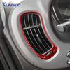 Carbon Fiber Dashboard Trim for Fiat Panda 2013-2025 LHD RHD